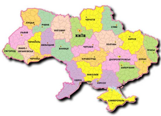 Результаты поиска изображений для запроса "карта україни"